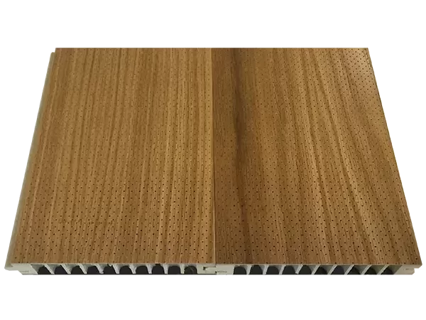 Perfecto Micro Plank sound absorbing veneered wood panel by RPG
